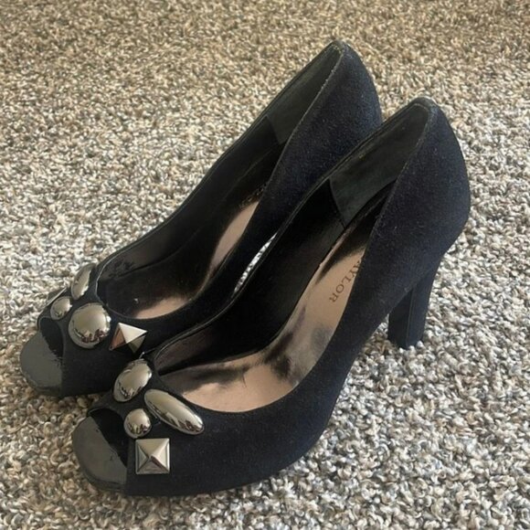 Ann Taylor Shoes - Ann Taylor Open Toe Heels. Light scratches at front but wont be able to n
